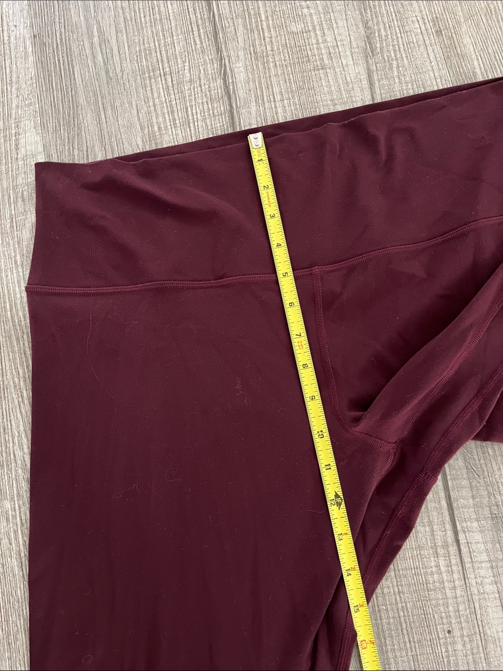 Lululemon Burgundy Leggings - Picture 5 of 10